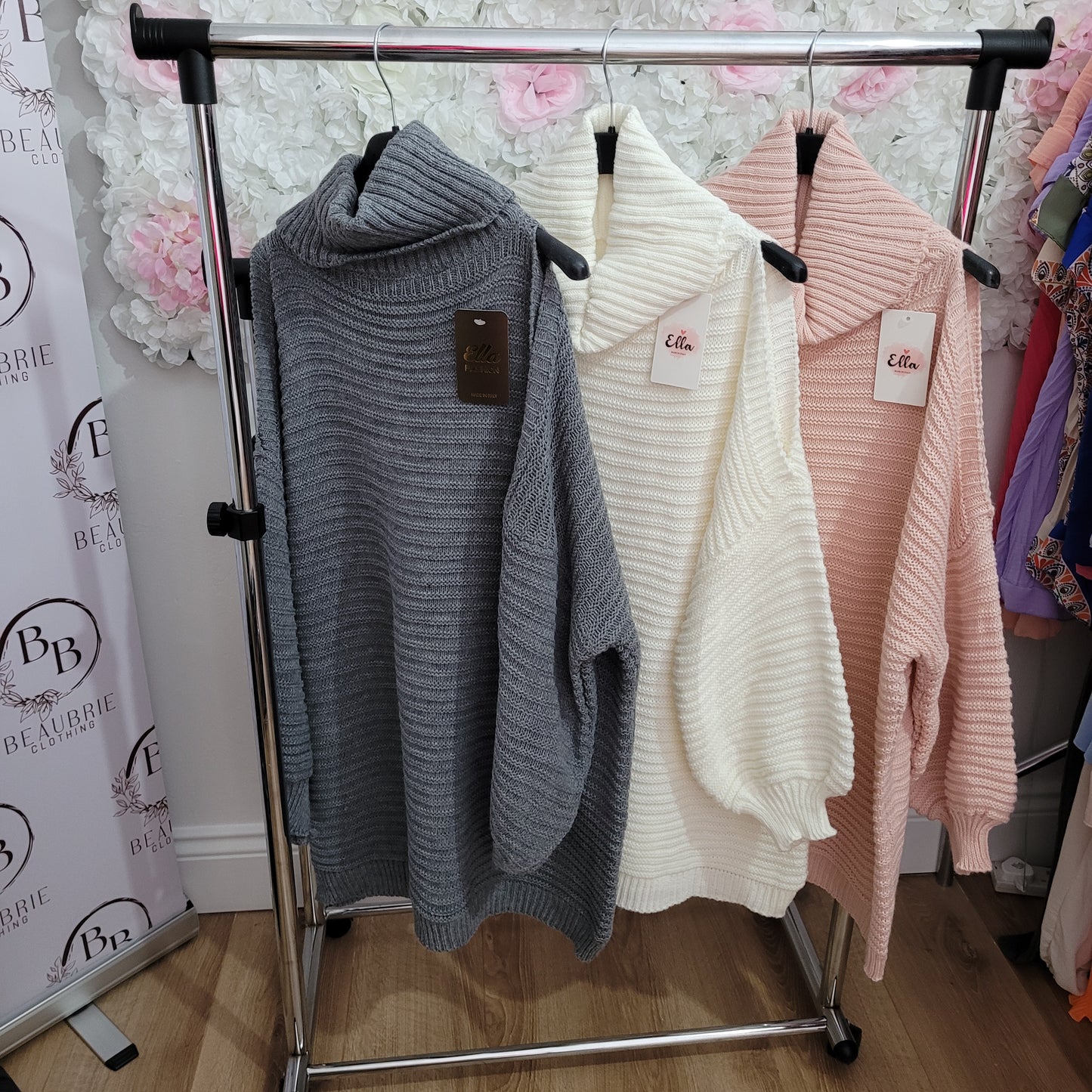 Mia roll neck jumper