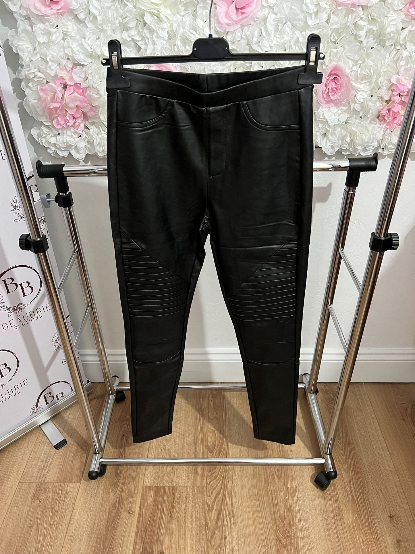 Pu Biker leggings