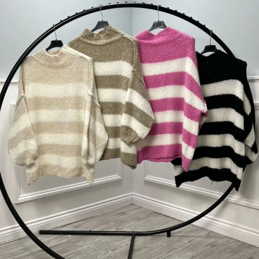 Soft Stripe Jumper