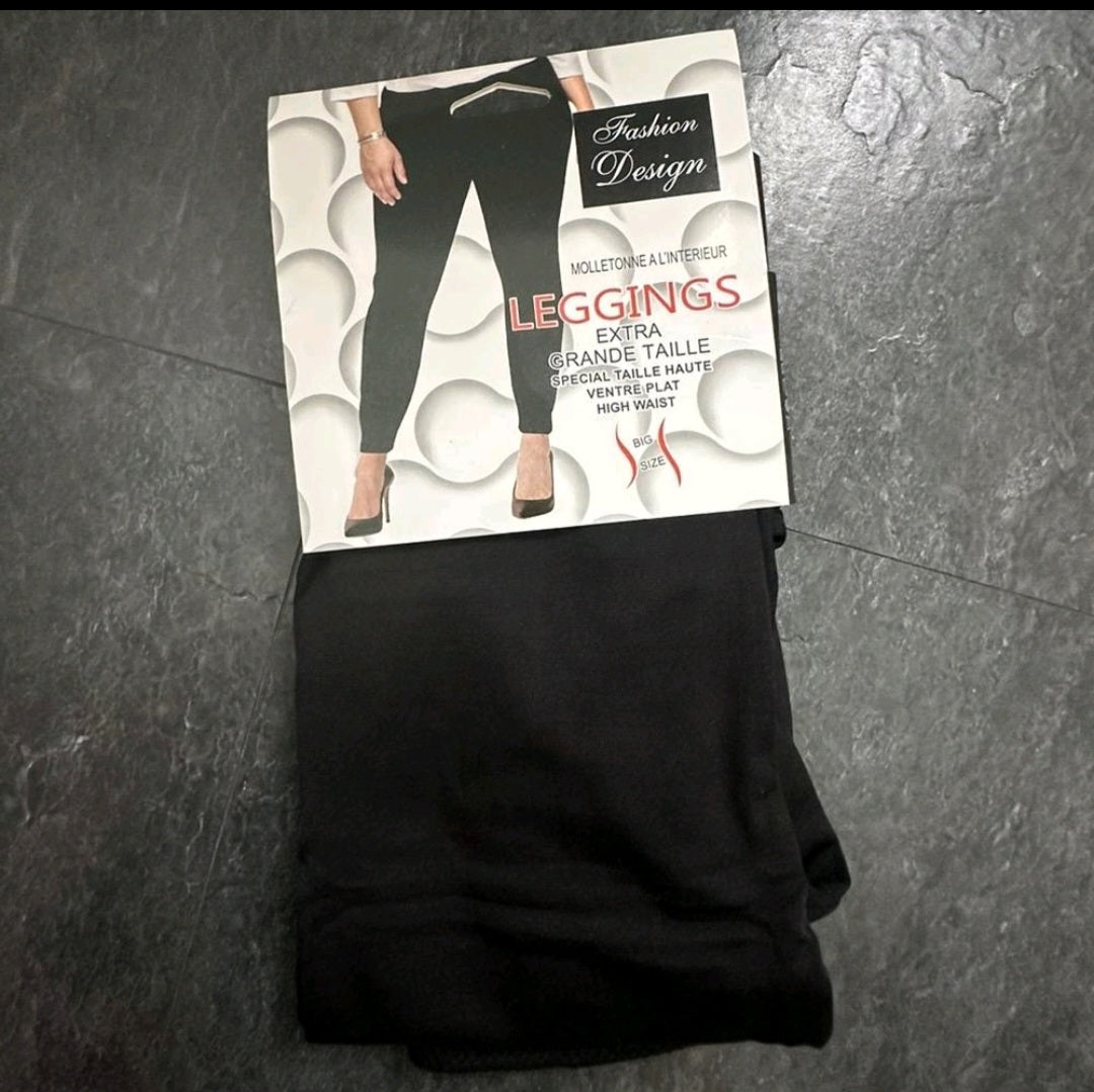 PLUS fleece lined leggings