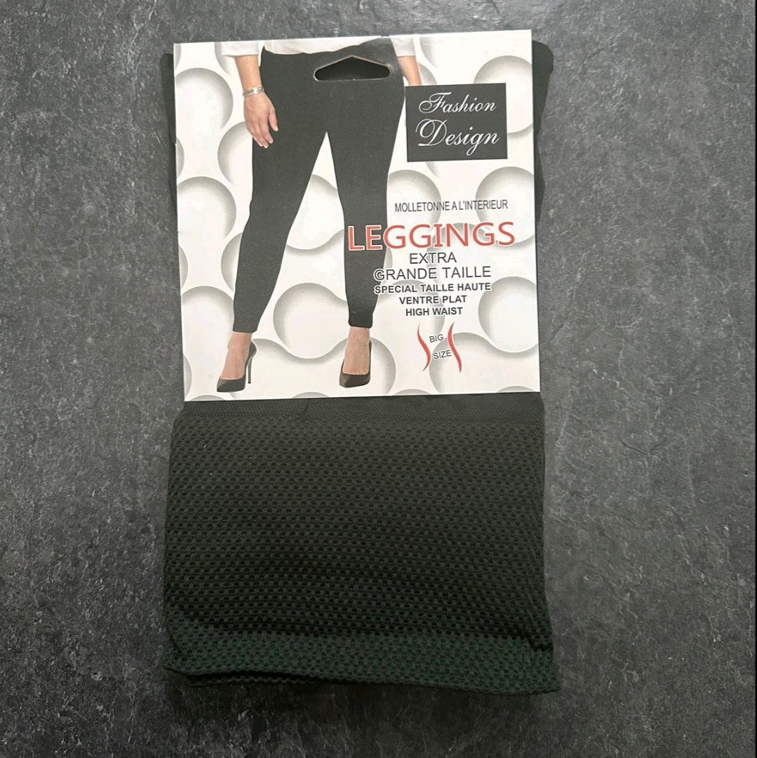 PLUS fleece lined leggings