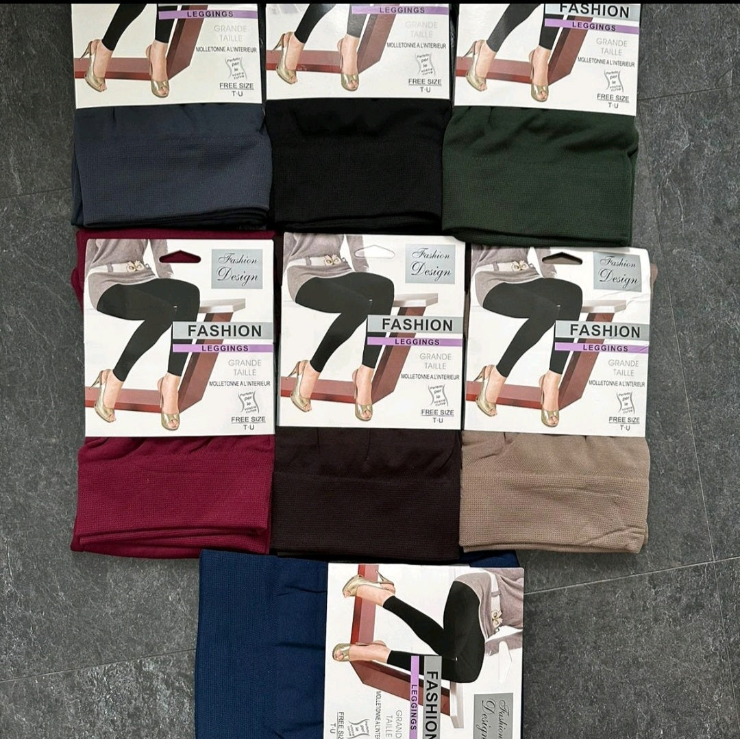 Fleece lined leggings