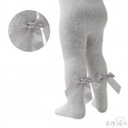 Baby Grey Shevron Tights