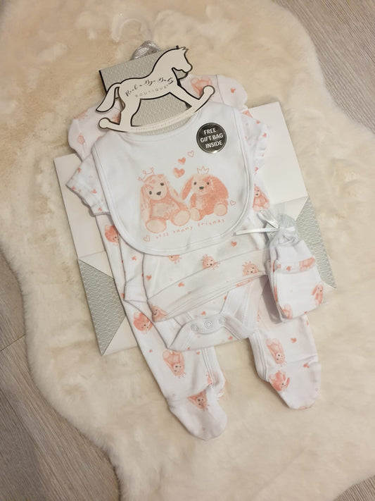 5 Pc Baby Bunny Gift Set