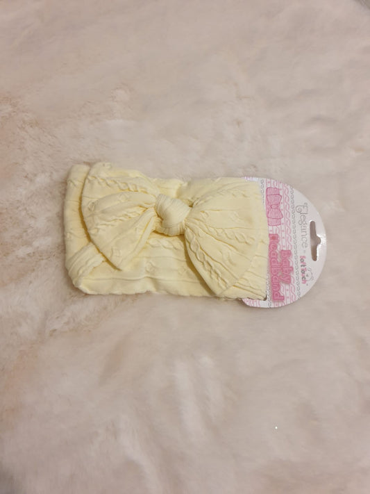 Baby Lemon Cable Headband