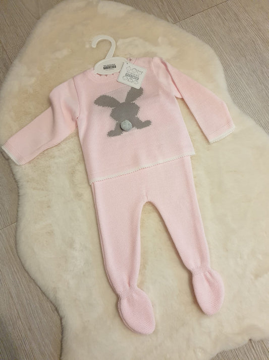 Baby Pink Bunny Lounge Set